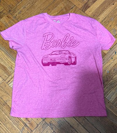 Barbie pink t shirt sz m  Women's - M