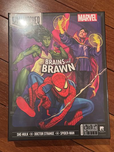 Brand new marvel brains and brawn game sealed