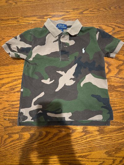Polo Ralph Lauren Short sleeve polo camo 2T
