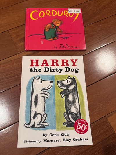 Corduroy Hardcover and dirty dog book
