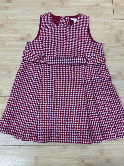 Janie and Jack Red school girl dress 18 Months