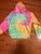 Size medium tie dye island girl sweatshirt w hood  Junior M - 5