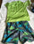 Wonder nation Trunks and rash guard size 8 7-8