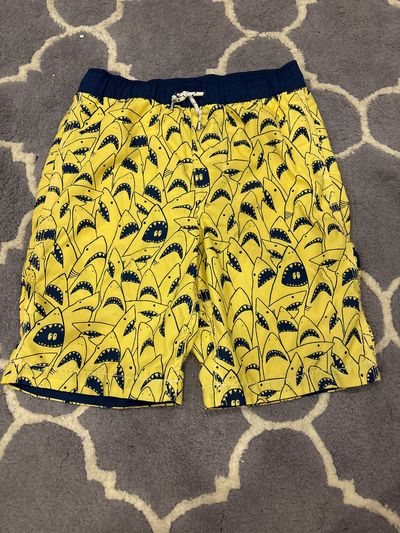 Gap 9 Mesh lined drawstring swim trunks sz 16 14-16