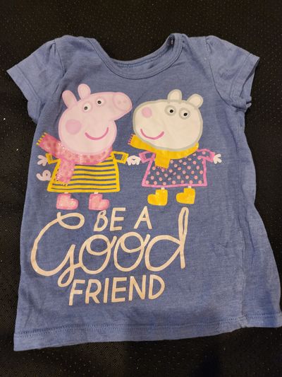blue Peppa Pig toddler shirt blue Peppa Pig toddler shirt 3T