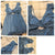 Light blue Skirted swimsuit with ruffled sleeves Women's 20