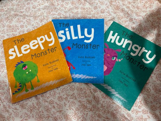 The monster series Three book bundle soft cover