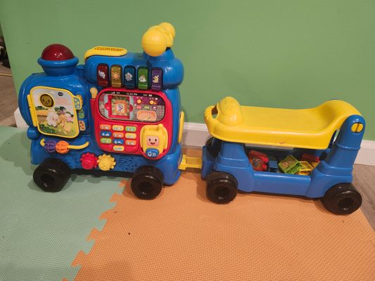 Vtech Sit to Stand Alphabet Train