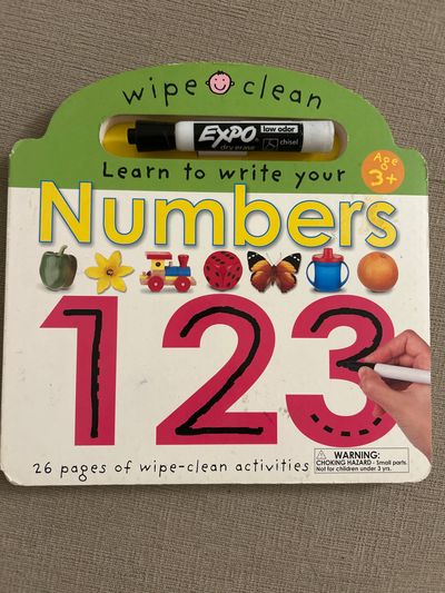Prissy books Learn to write your numbers
