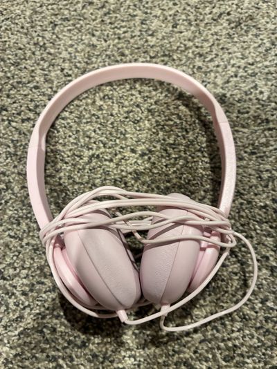 Target headphones wired pink headphones child size