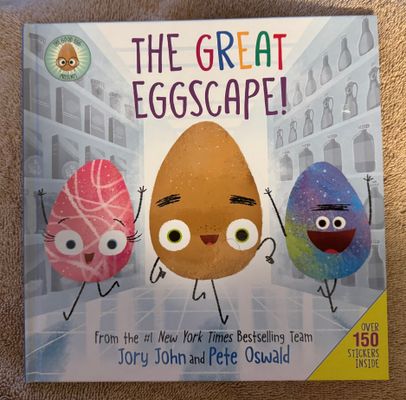 Harpercollins Publishers The Great Eggscape w/ Stickers