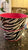 Easter basket Hot pink zebra Metal Pail