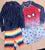 Carters/Osh kosh/spiderman Lot - 2 long sleeved swim shirts with 2 swim trunks 4T/4