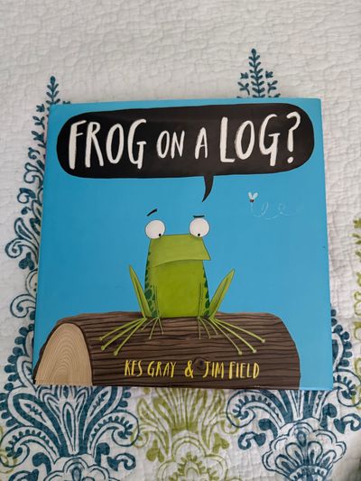 Frog On A Log Rhyming book