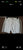 NEW  34TH white junior shorts  Junior M - 6
