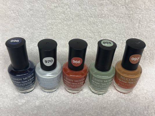 Brand New Nail polishes. Set of 5 Brand New Nail polishes. Set of 5
