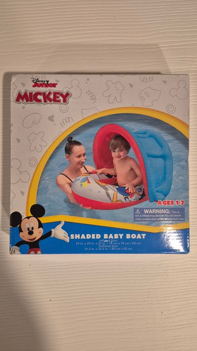 Inflatable Mickey Mouse Disney Pool Float new