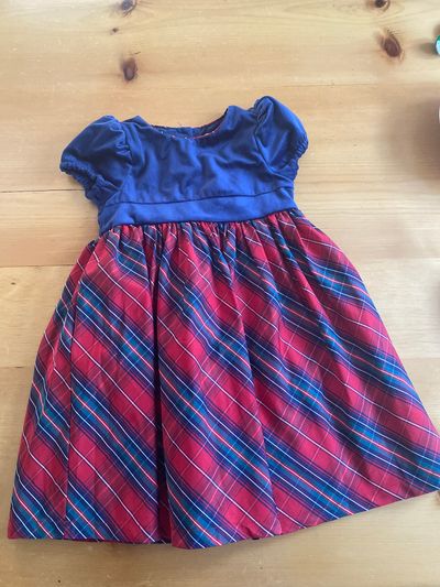 Max Studio Plaid Dress 5T/5