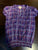 Op Small 3/5 purple short sleeve blouse Women's - S
