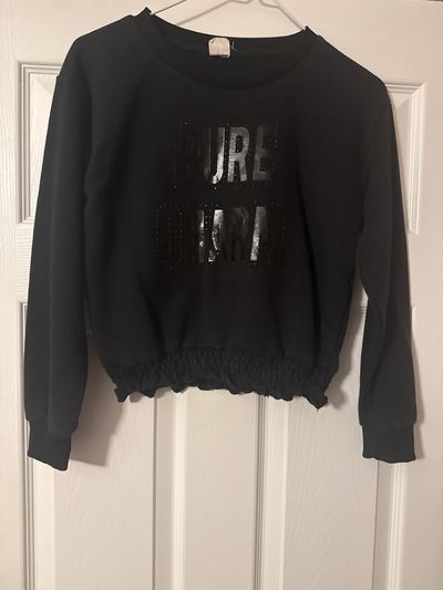 Black sweatshirt Pure Charm 14-16
