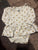 Carters long sleeve heart onesie size 3m  3 Months