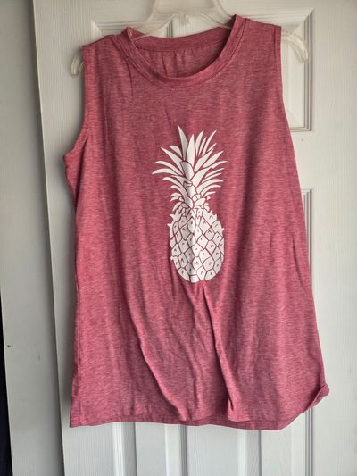 Pineapple Tank Top  Women's - XL