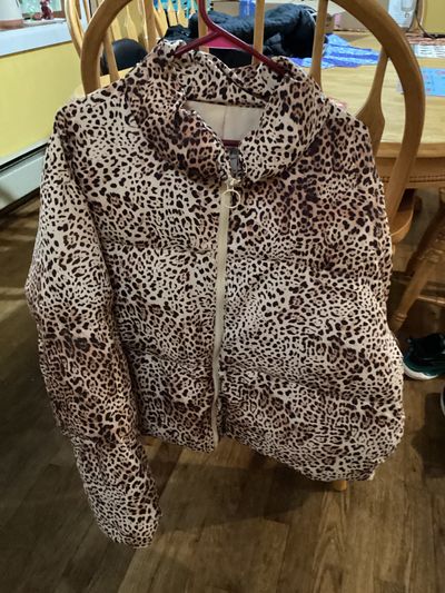 Just fab Leopard print rain coat Women's - XXL