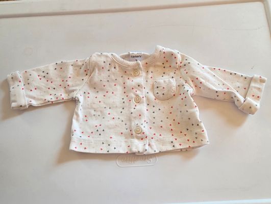 Carters 3m long sleeved shirt  0-3 Months