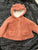 Carters Sherpa hooded zip up 9 Months