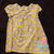 Carters Gray w yellow polka dots dress 18-24 Months