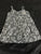 Flowers by zoe Black w white hearts 18-24 Months