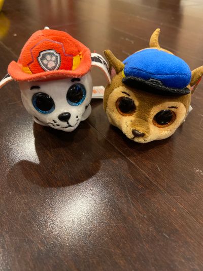 Ty Two Beanie Boos - Teeny Tys Plush Marshall and Chase