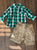 Kenneth Cole Plaid Top & Baby Gap Cargo Shorts Shirt 12 mo., Shorts 12-18 mo adjustable waist 12-18 Months
