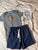 Carters 24m wild about mommy onesie and shorts  18-24 Months