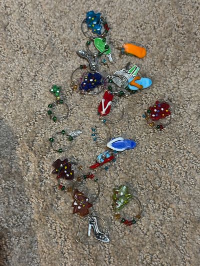 Assorted Wine Glass Charms Assorted Wine Glass Charms