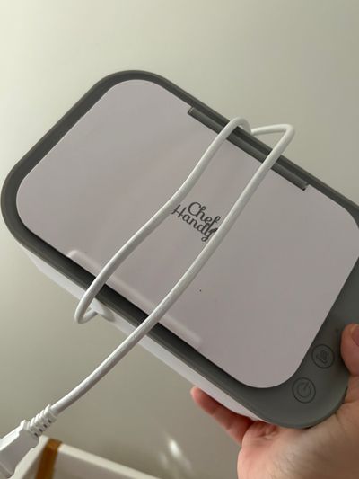 Chef handy wipes warmer White wipes warmer