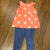 Carters 6 months two piece baby girl outfit 6 Months