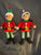 Target Boy & Girl Elf Ornament -2pc