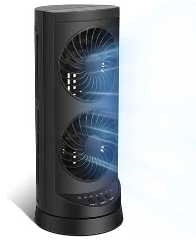 New Desk Top Oscillating Fan comes with AC adapter plug