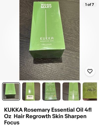 Brand new rosemary, essential oil, 4 ounce large s Great for hair