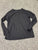 Old navy Active dark grey heathered long sleeve shirt 7-8