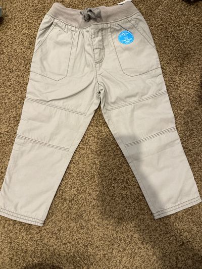 Carters reinforced knee gray pants Brand new with tags 24 Months