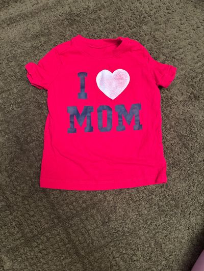 Osh kosh originals Red graphic tee 12 Months