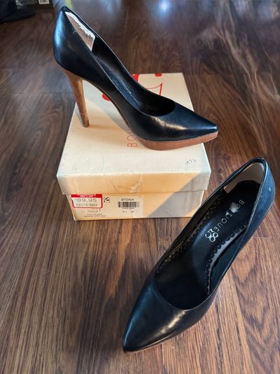 Boutique 58 Black w/tan heels 6-1/2 (Adult)