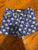 Polo Ralph Lauren Blue palm tree swim trunks lined 4T/4