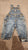 Baby bgosh Denim overalls 0-3 Months