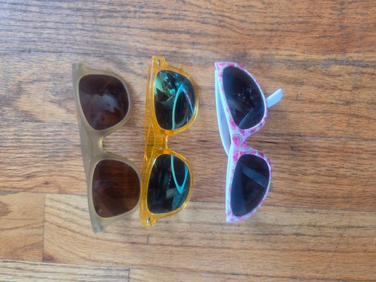Lot of 3 youth sized sunglasses