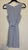 Loft NWT Blue and White stripe sleeveless faux wrap dress Women's 6