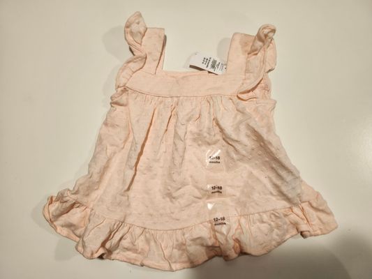Gap Pink babydoll tank top new with tag 12-18 Months
