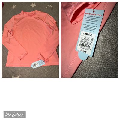 Cat and Jack New rash guard 10-12